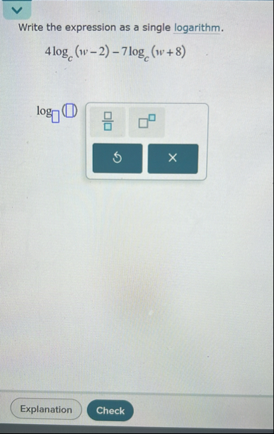 Solved Write the expression as a single | Chegg.com