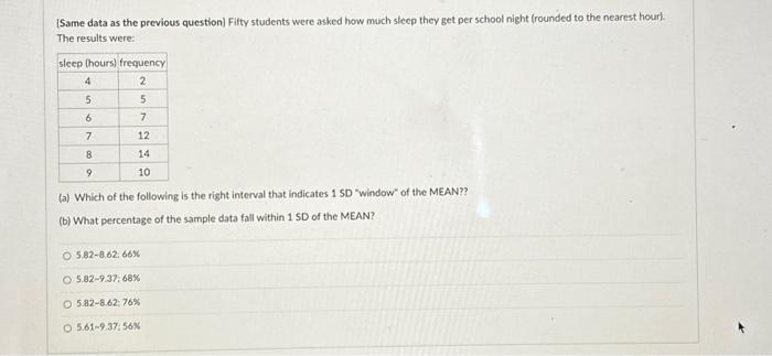 Solved Consider the following data about number of problems | Chegg.com