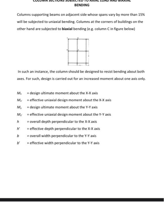 Solved 3) Design the reinforcement for the column section | Chegg.com