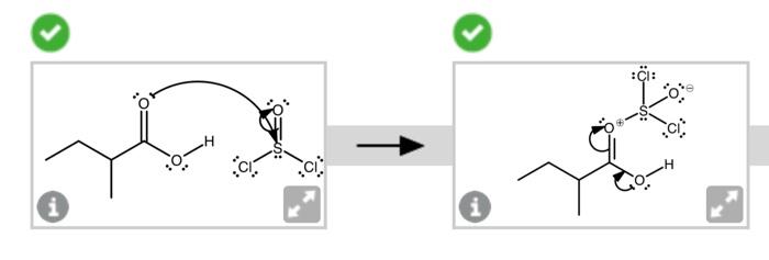 Solved The reaction of a carboxylic acid and thionyl | Chegg.com