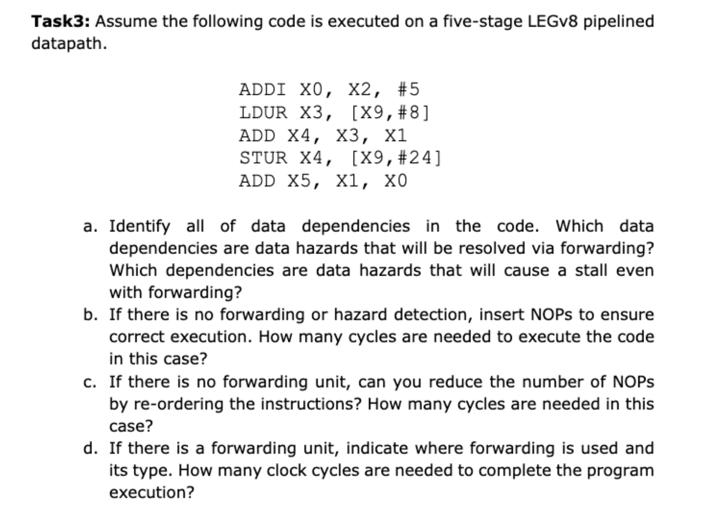 solved-task3-assume-the-following-code-is-executed-on-a-chegg