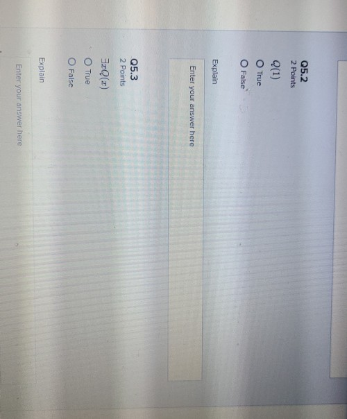 Solved Q1 5 Points Use a truth table to determine whether | Chegg.com