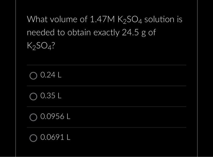 Solved What mass of NH3 is present in 2.08 L of 1.55MNH3 | Chegg.com