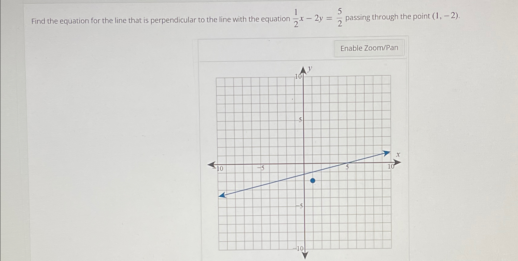 find the equation of line perpendicular to x a y b 1