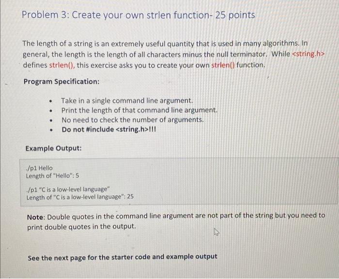 Solved i need a C code that uses the starter code in the | Chegg.com