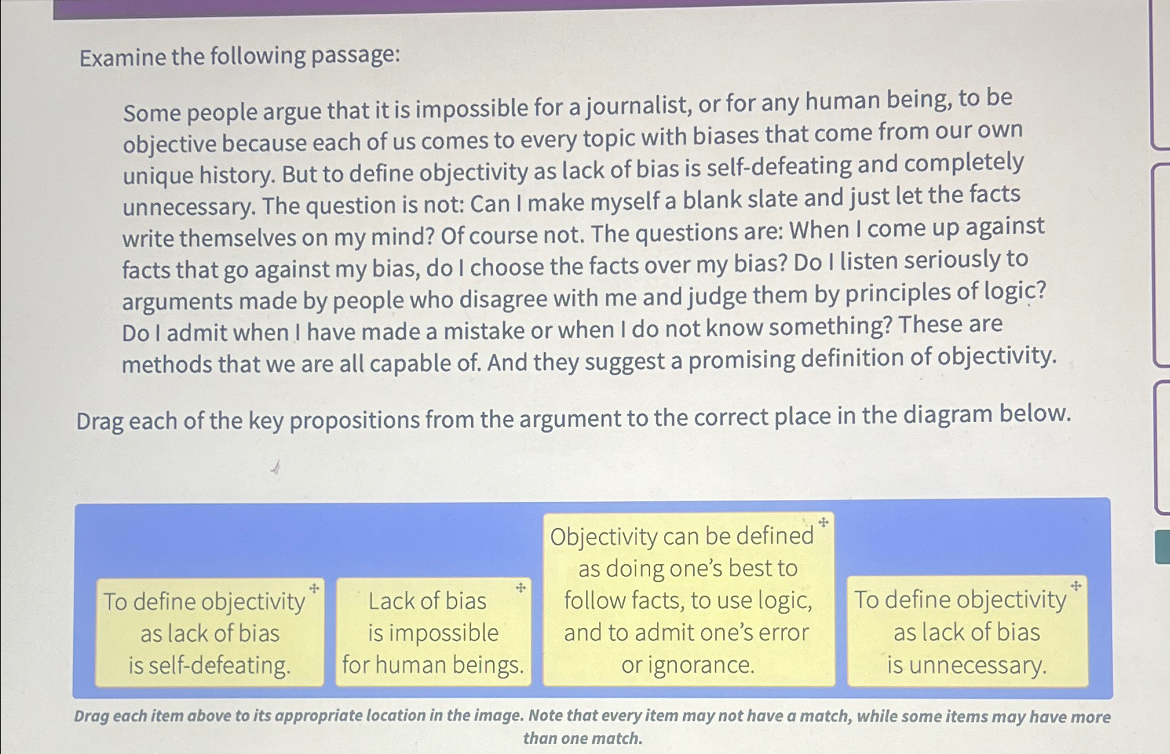 Solved Examine the following passage:Some people argue that | Chegg.com