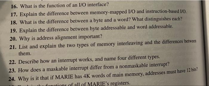 Solved type the answers for even numbered questions: | Chegg.com