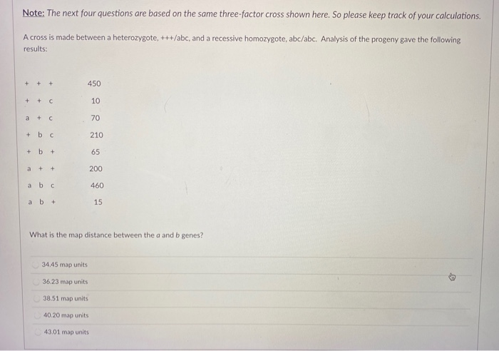 Solved Note: The next four questions are based on the same | Chegg.com