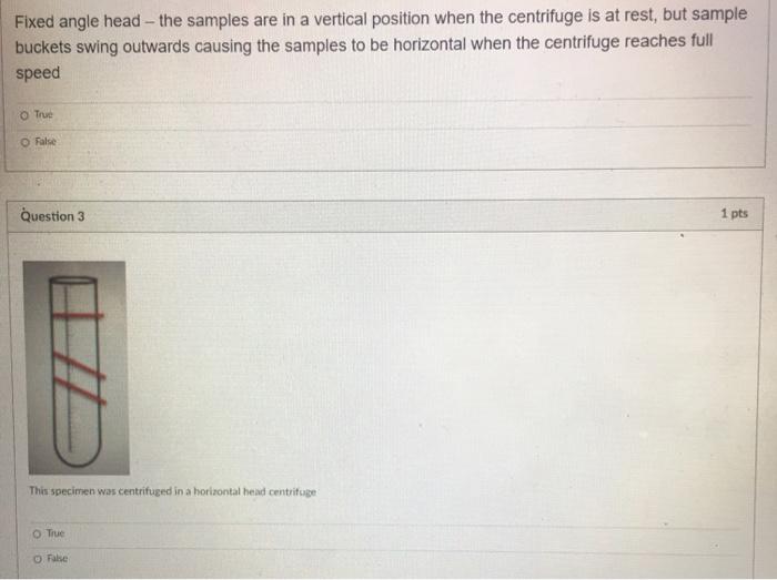 Solved Fixed angle head the samples are in a vertical