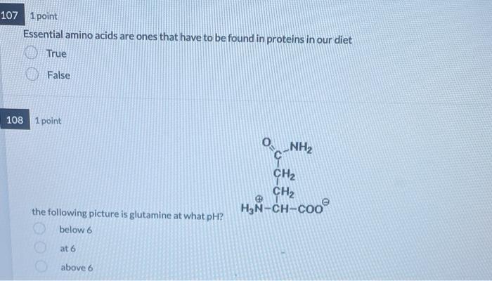 Solved Essential amino acids are ones that have to be found | Chegg.com