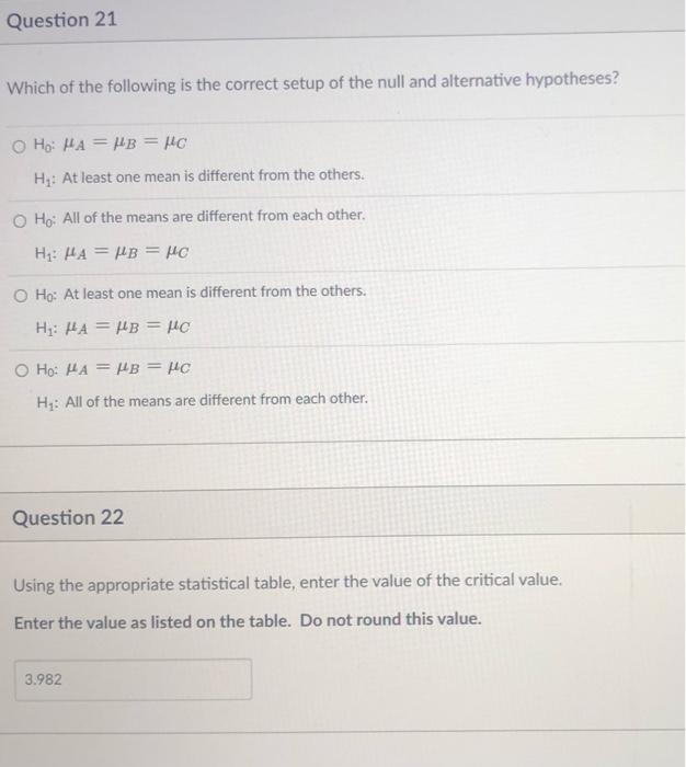 Solved Use The Following Scenario To Answer The Next Four | Chegg.com