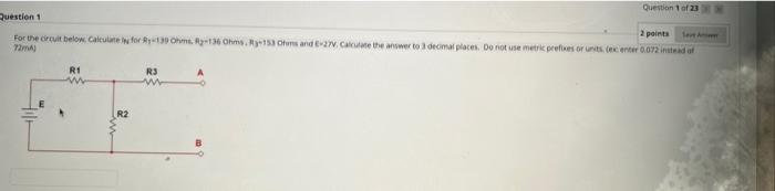 Question 1 of 23 Question 1 2 points Save A For the | Chegg.com