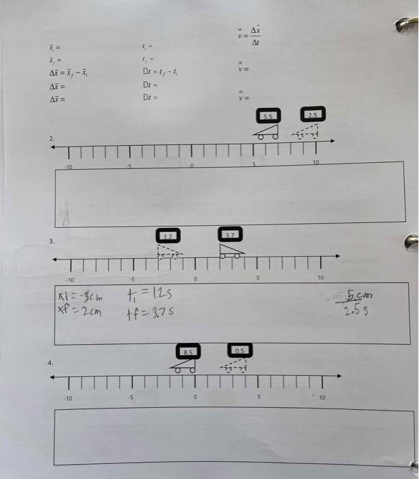 solved unit 2 worksheet 2 using number lines measuring chegg com