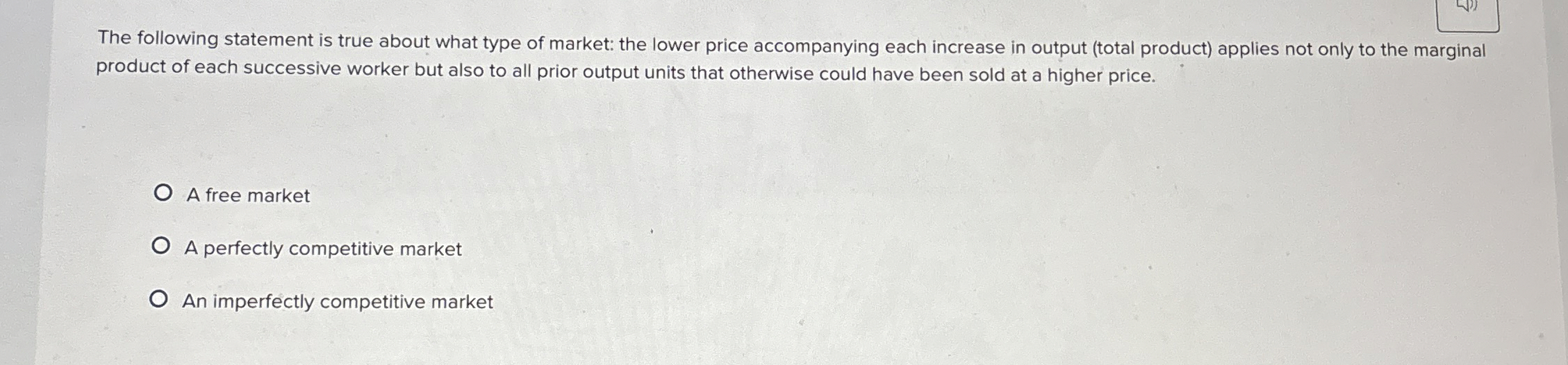 Solved The following statement is true about what type of | Chegg.com