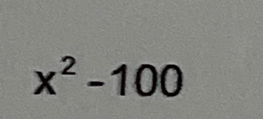 X2 100 0 Answer