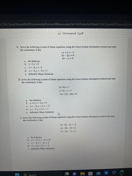 Solved A. Not Possible B. [24−81317−21] C. [−6−48−15−1923] | Chegg.com