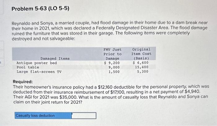 solved-reynaldo-and-sonya-a-married-couple-had-flood-chegg