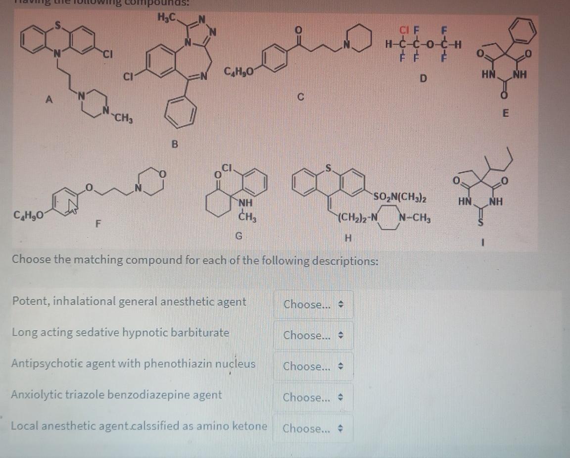 Н4С CIF F H-C-C-0- C₂H₂O D HN NH С E "CH3 B 0 HN NH | Chegg.com