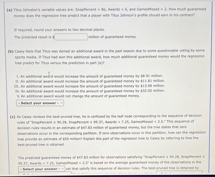 Solved Casey Deesel is a sports agent negotiating a contract
