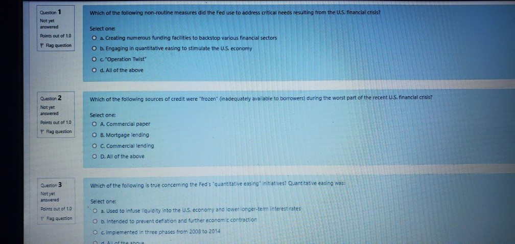 Which Of The Following Non routine Measures Did The Chegg