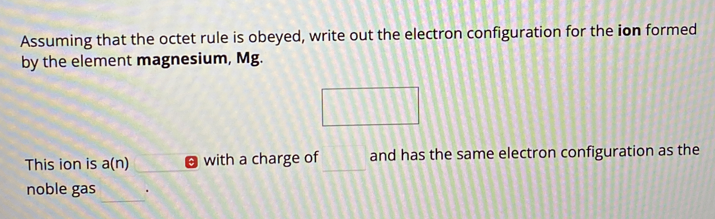 Solved Assuming that the octet rule is obeyed, write out the | Chegg.com