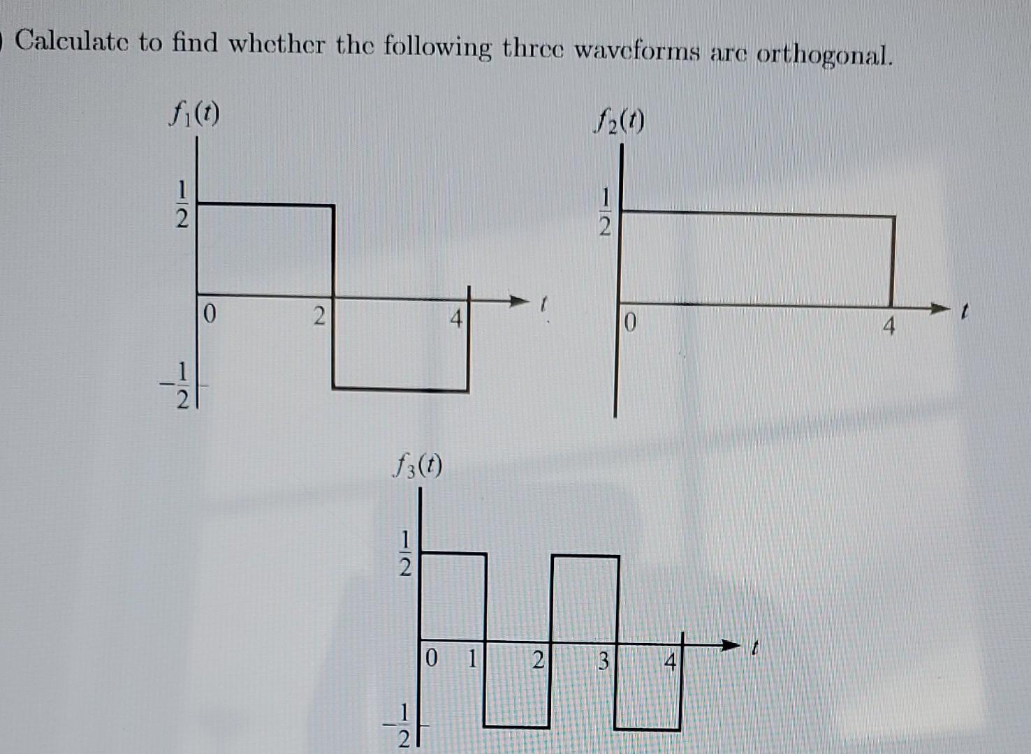 Solved Calculate to find whether the following three | Chegg.com