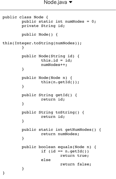 In this assignment, you will build upon the Node and | Chegg.com