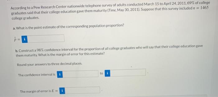 Solved According To A Pew Research Center Nationwide | Chegg.com