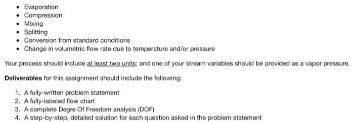 Solved Material balanceCreate a problem statement and add | Chegg.com
