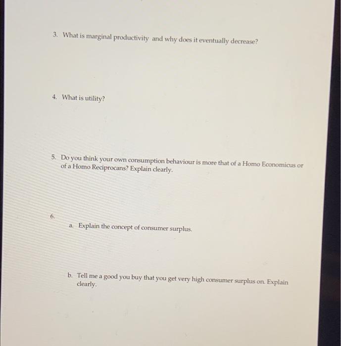 Solved Need Help With This Microeconomic Questions. Please | Chegg.com