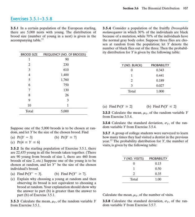 Solved 102 Chapter 3 Probability And The Binomial | Chegg.com