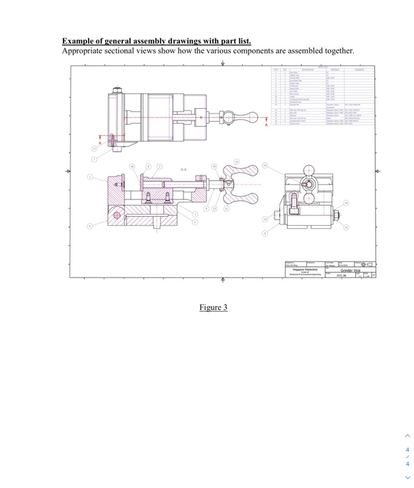 Technical drawing: Selecting your accessories