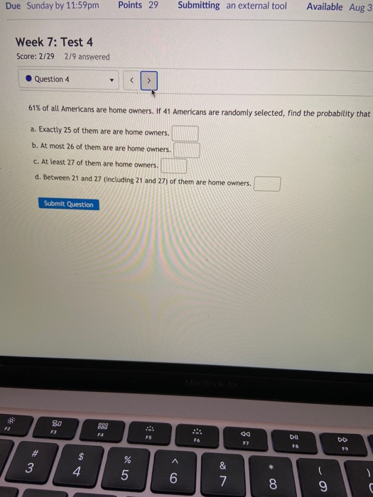Solved Due Sunday by 11:59pm Points 29 Submitting an | Chegg.com