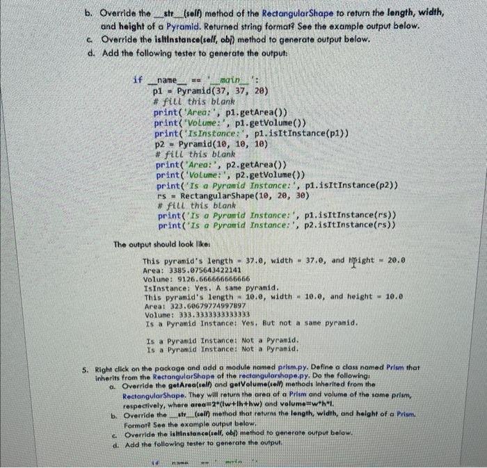 Solved Problem \#1 ( 30 points): Classes and inheritance. 1. | Chegg.com
