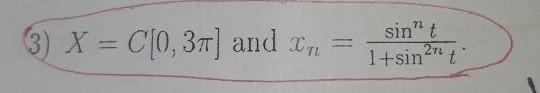 Solved functional analysis 3 find the limit of the | Chegg.com