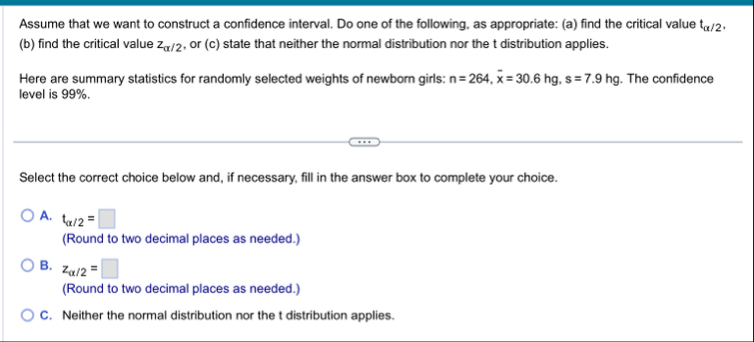 Solved Assume that we want to construct a confidence | Chegg.com