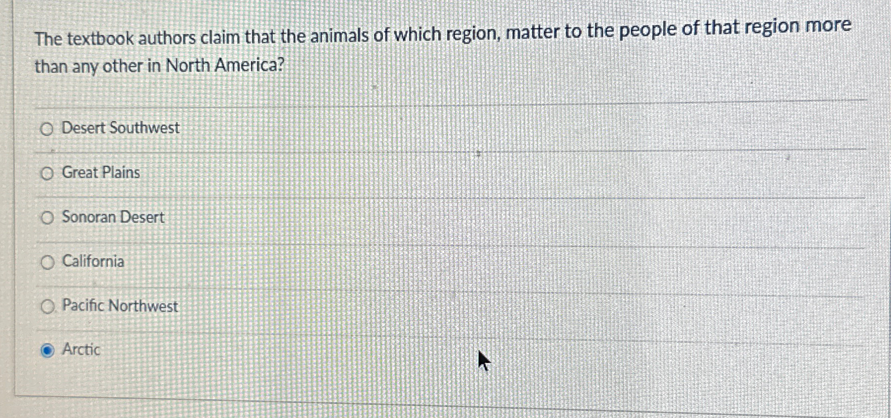Solved The textbook authors claim that the animals of which | Chegg.com