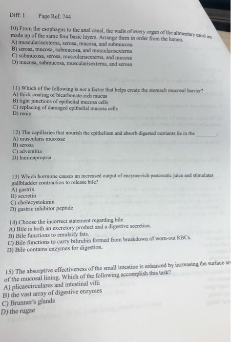 True False 1 The Digestive Function Of The Liver Is Chegg 