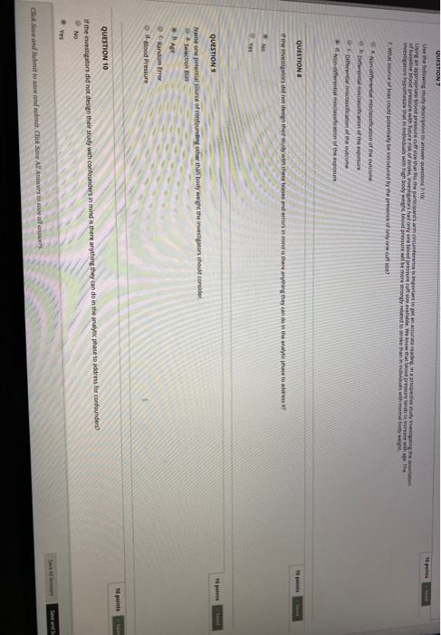 Use The Following Study Description To Answer Ques Chegg Com use the following study description to