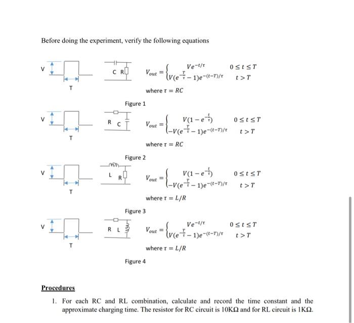 Solved Help Me Verify The Equations. The Resistor For Rc 