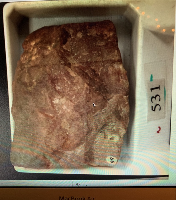 Solved Low grade metamorphic rock. No visible crystals,