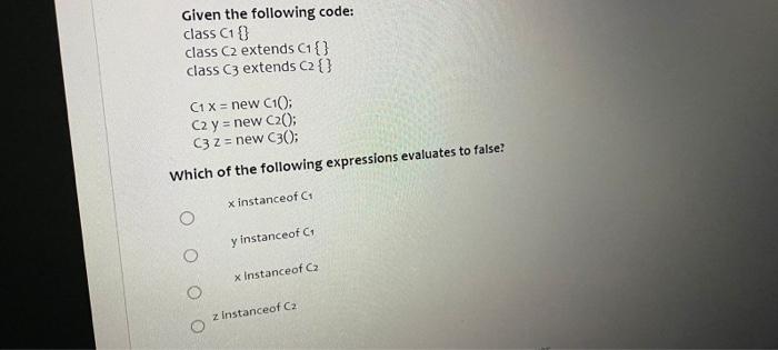 Solved Analyze the following code: public class Test extends | Chegg.com