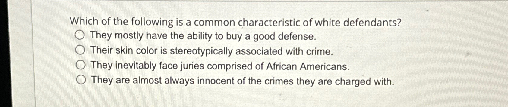Solved Which of the following is a common characteristic of | Chegg.com
