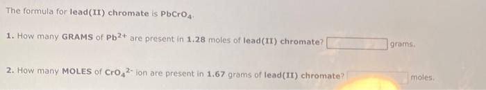 Solved The formula for chromium(II) hydroxide is Cr(OH)2. a. | Chegg.com