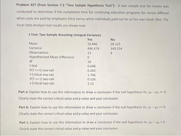 section 7 1 introduction to hypothesis testing answers