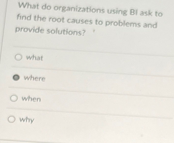 Solved What Do Organizations Using Bl ﻿ask To Find The Root 