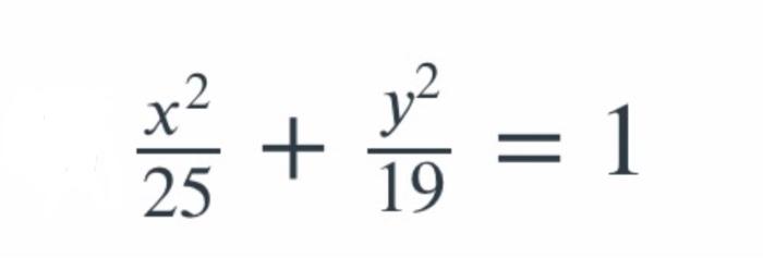 Solved graph the eclipse. make sure to have foci in the | Chegg.com