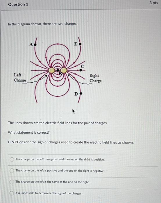 Solved Question 1 In the diagram shown, there are two | Chegg.com