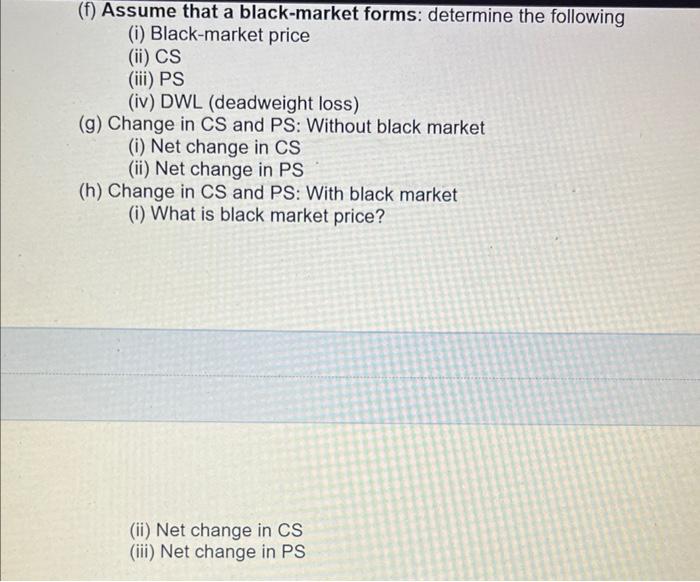 Solved Given the following information about demand and | Chegg.com