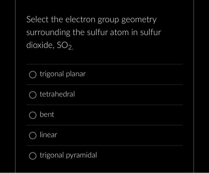 Solved What Is The Molecular Geometry Surrounding The Carbon Chegg Com   Image